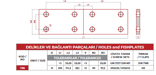 Çelikray 90’Lık Bağlantı Flanşı