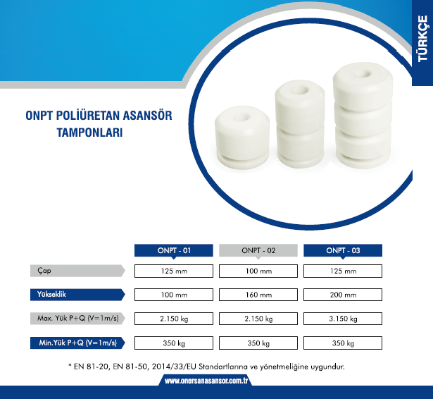 ONPT POLİÜRETAN ASANSÖR TAM.