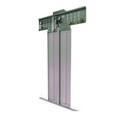 Quattrodoor Asansör Merkezi Kabin Kapısı, 2 Panel