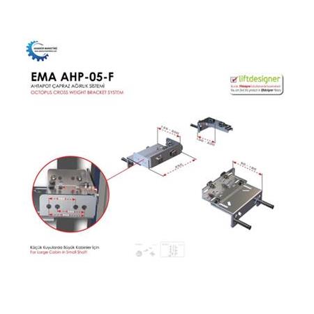 Ema (AHP-05-F) Ahtapot Çapraz Ağırlık Ray Konsolu Seti