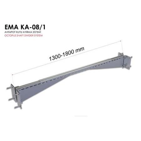 Ema (KA-08-1) Dikmesiz Dubleks Asansör Kuyu Ayırması