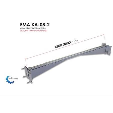 Ema (KA-08-2) Dikmesiz Dubleks Asansör Kuyu Ayırması