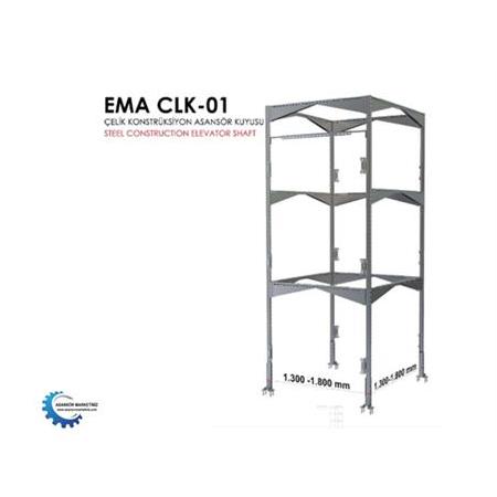Ema (CLK-01) Ayarlanabilir Çelik Konstrüksiyon Asansör Kuyusu