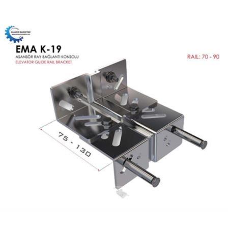 Ema (K19) Kaburgalı Asansör Ray Konsolu